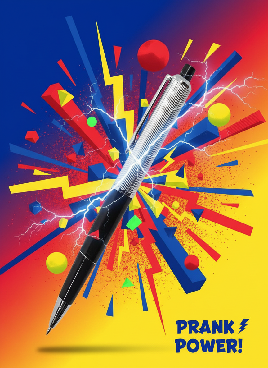 Electric Shock Pen Prank Toy Funny Joke Ballpoint Pen Gag Gift | Merthyr Tydfil | Why Not Shop Online