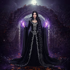 Wicked Costumes Women's 39" Ultra-Long Black Halloween Wig - Enchanting Length - Why Not Shop