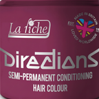La Riche Directions Cerise Hair Dye - Close-Up Jar Texture and Branding Detail