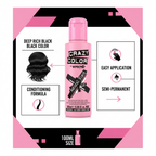 Crazy Color Natural Black Hair Dye - Key Benefits Infographic