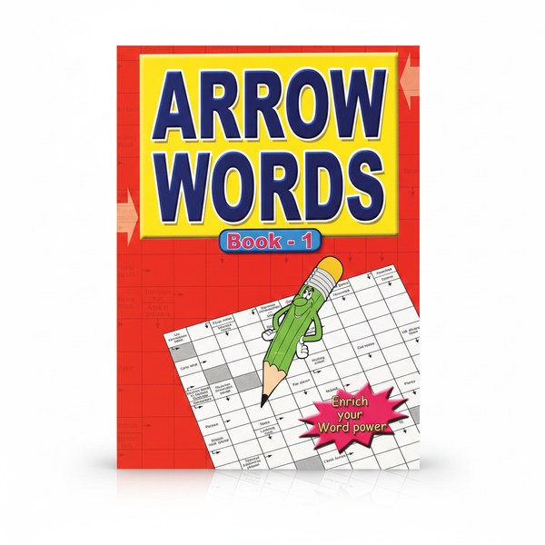 Arrow Words A4 Book - Numbers Vary