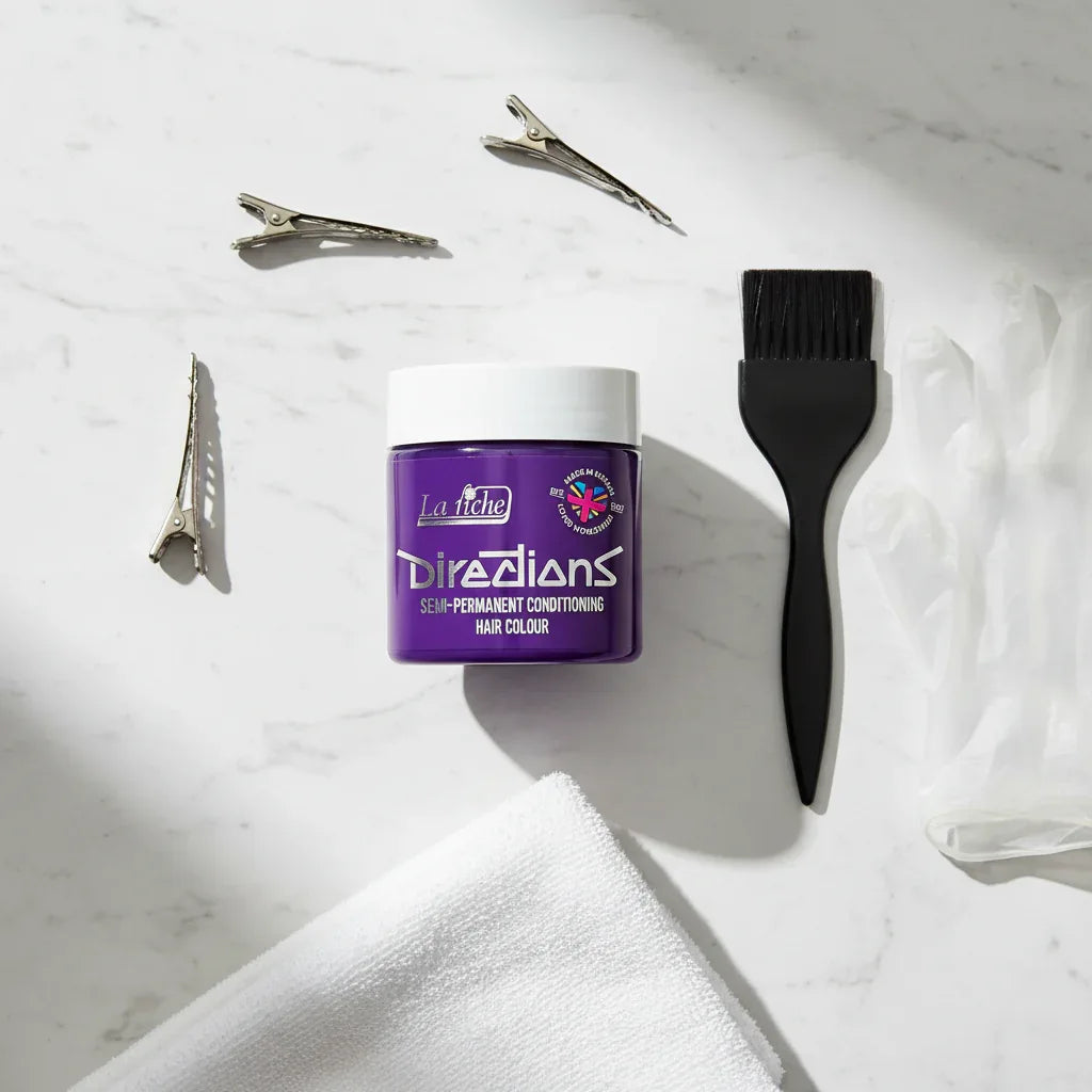 La Riche Directions Semi-Permanent Hair Dye - Vibrant Violet (88ml) - Why Not Shop