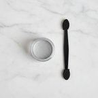 Technic Asteroid Mirror FX metallic chrome nail pigment pot on white marble surface