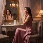 Elegant woman with Milton Lloyd Miss Tutu perfume - sophisticated floral chypre scent