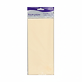 Ivory tissue paper pack of 10 sheets in retail packaging on a pure white background, studio lighting, Amazon hero shot