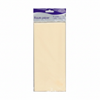 Ivory tissue paper pack of 10 sheets in retail packaging on a pure white background, studio lighting, Amazon hero shot