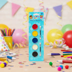 Children's Set Of 5 Face Paints & 2 Brushes Set - Why Not Shop