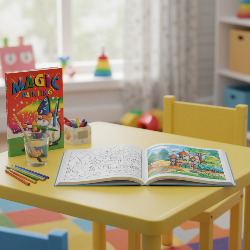 Magic Painting Book A4