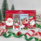 North Pole Christmas Money Wallets - Festive Gift Card Holders (Pack of 4) - Why Not Shop