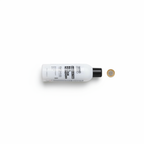 The Hand Brand Acetone-Free Nail Polish Remover 250ml flat lay beside a £1 coin showing product size on white background