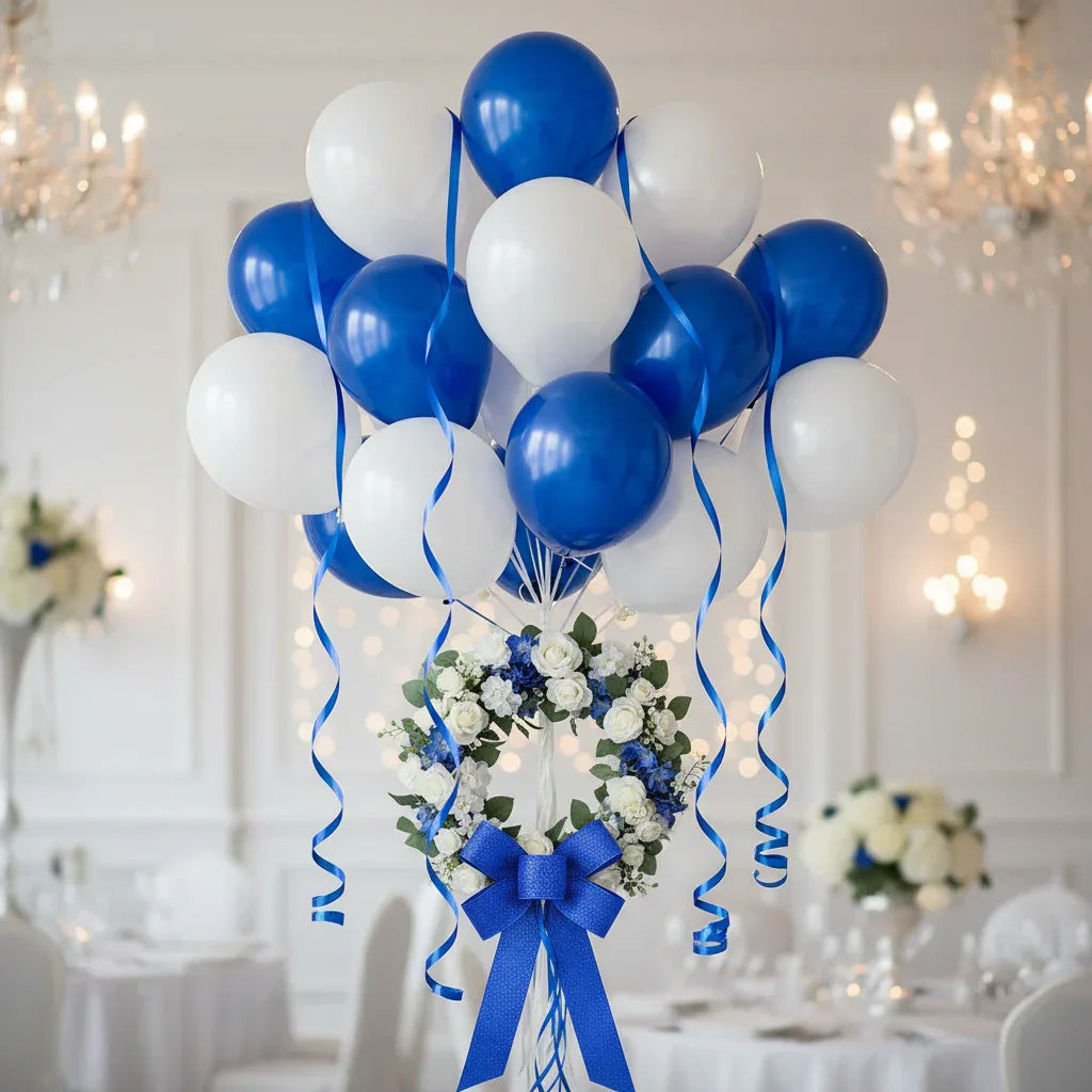 Eleganza Poly Ribbon 50mm x 91m (100yds) Royal Blue - Why Not Shop