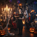 Wicked Costumes Girls Wednesday Addams Dress & Plaited Wig Set - Why Not Shop