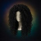 Wicked Costumes Women's Long Black Curly Wig - Cher Style - Why Not Shop
