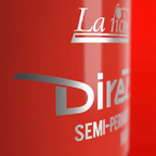 La Riche Directions Neon Red Hair Dye - Close-Up Jar Texture and Branding Detail