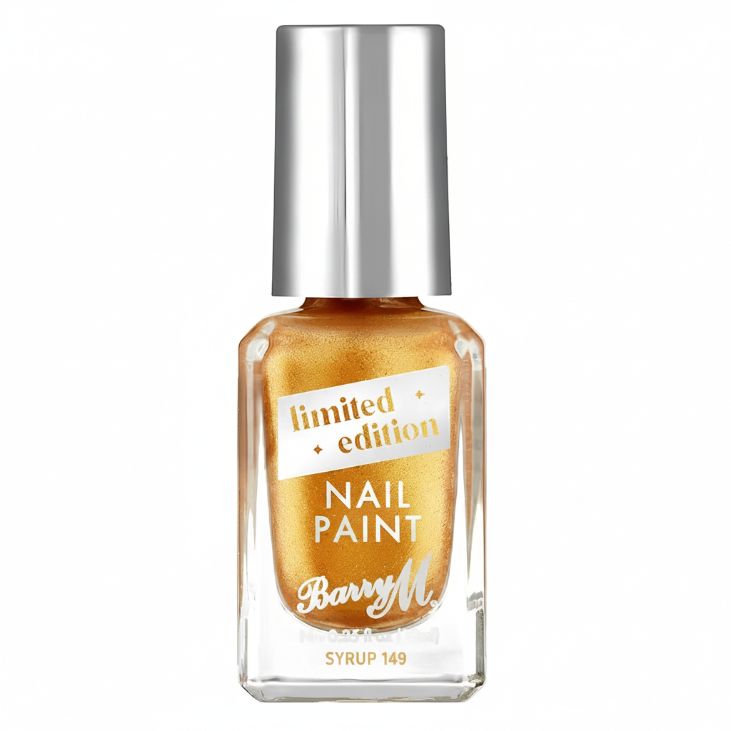 Barry M Gold Limited Edition Nail Polish Syrup 149 - hero product shot on white background