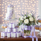Eleganza Poly Ribbon 50mm x 91m (100yds) Lavender - Why Not Shop