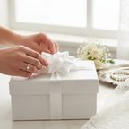 Eleganza Poly Ribbon 50mm x 91m (100yds) White - Why Not Shop