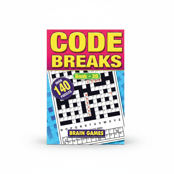Code Breaks Puzzle Book A5