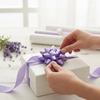 Eleganza Poly Ribbon 50mm x 91m (100yds) Lavender - Why Not Shop
