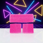 Wicked Costumes Neon Pink 80's Sweatband & Wristbands Set - Retro Fitness - Why Not Shop