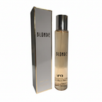 D&M Fragrances Blonde 50ml Eau De Parfum spray bottle and box on pure white background — Amazon and eBay compliant hero shot