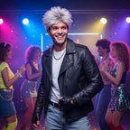 Wicked Costumes George Michael 80s Wig - Men's Icon Costume Accessory - Why Not Shop