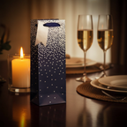 Navy Ombre Bottle Gift Bag