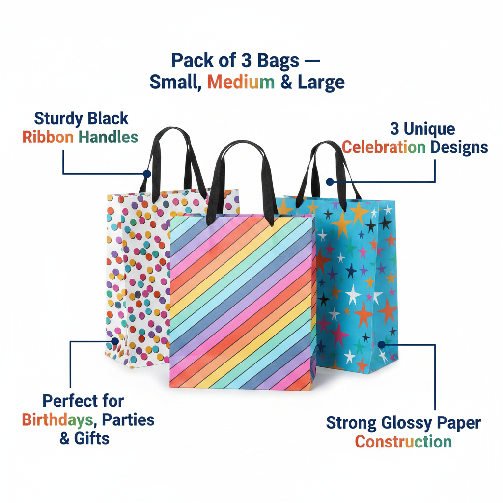 Generic Design Gift Bag Set