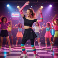 Wicked Costumes Women's 80's Neon Pink Net Gloves - Why Not Shop