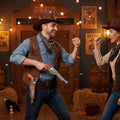 Wicked Costumes Adult Cowboy Gun & Holster Set - Premium Fancy Dress Accessory - Why Not Shop