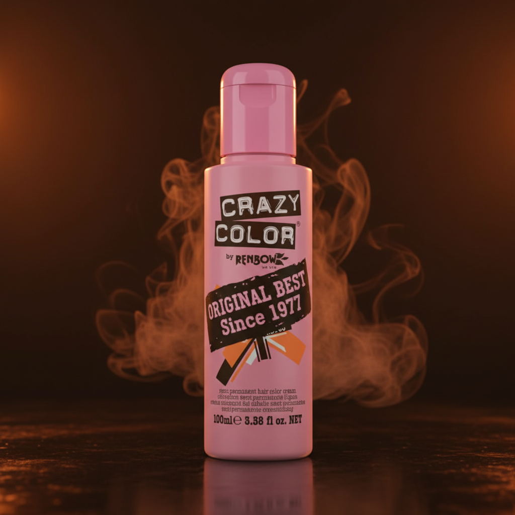 Crazy Color Orange Hair Dye - Heritage Brand Shot Since 1977