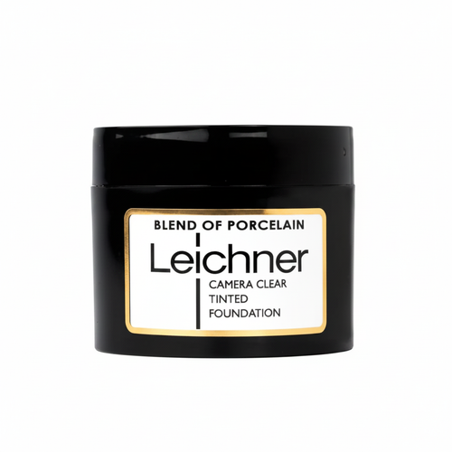 Leichner Camera Clear Tinted Foundation Porcelain Blend on pure white background, studio hero shot
