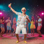 Wicked Costumes Men's Blonde Party Wig - Cool Guy Fancy Dress Costume - Why Not Shop