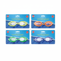 Kids Swimming Goggles on pure white studio background, Amazon and eBay compliant hero shot