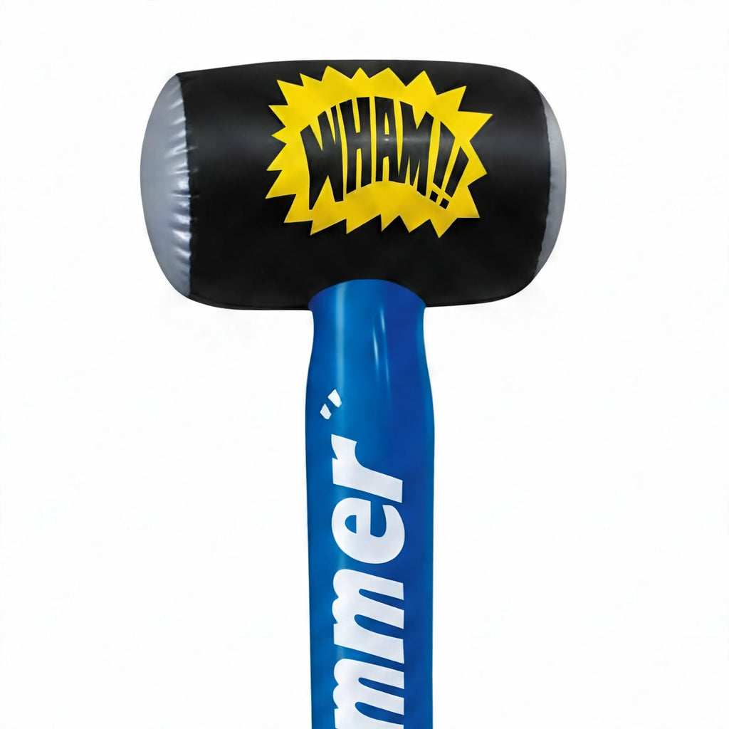 Close-up view of Inflatable Big Whammer Hammer 86cm