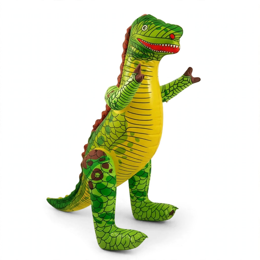 Inflatable Dinosaur 76cm with classic green T-Rex design