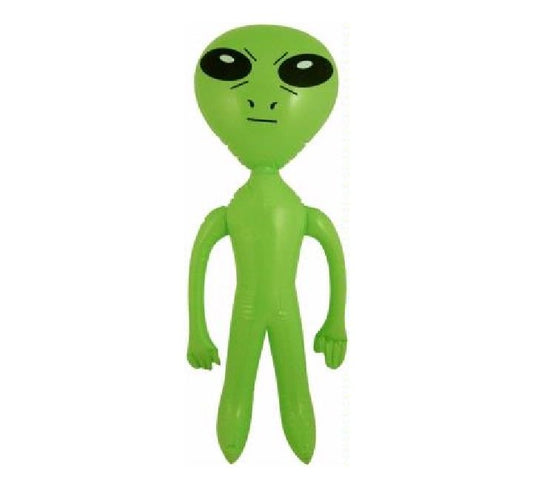 Inflatable Green Alien 64cm