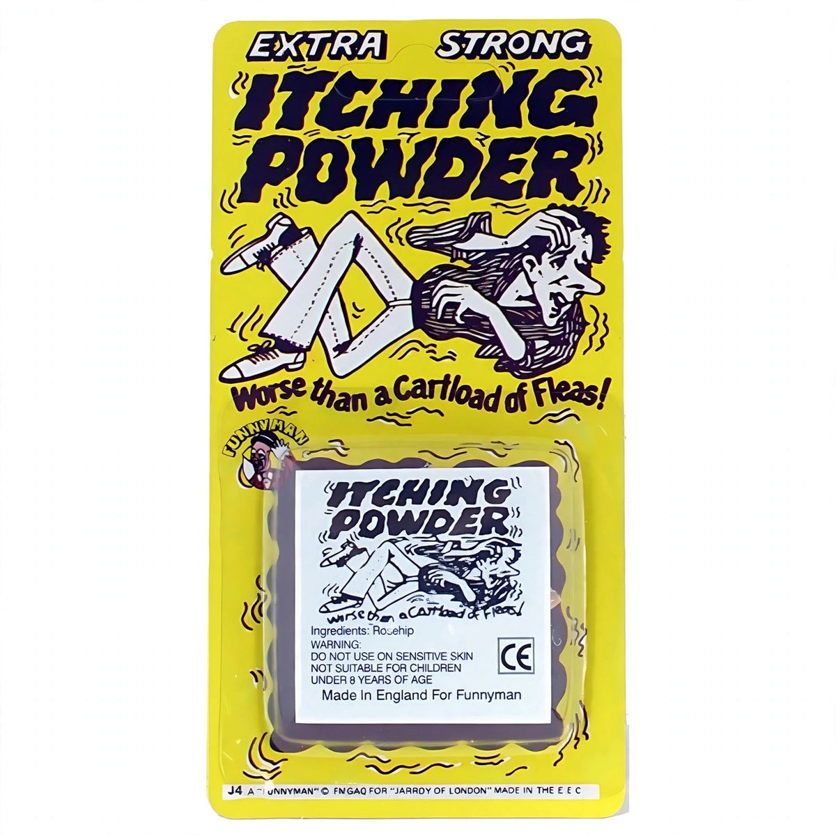 Itching Powder Prank novelty gag gift with classic itching powder formula