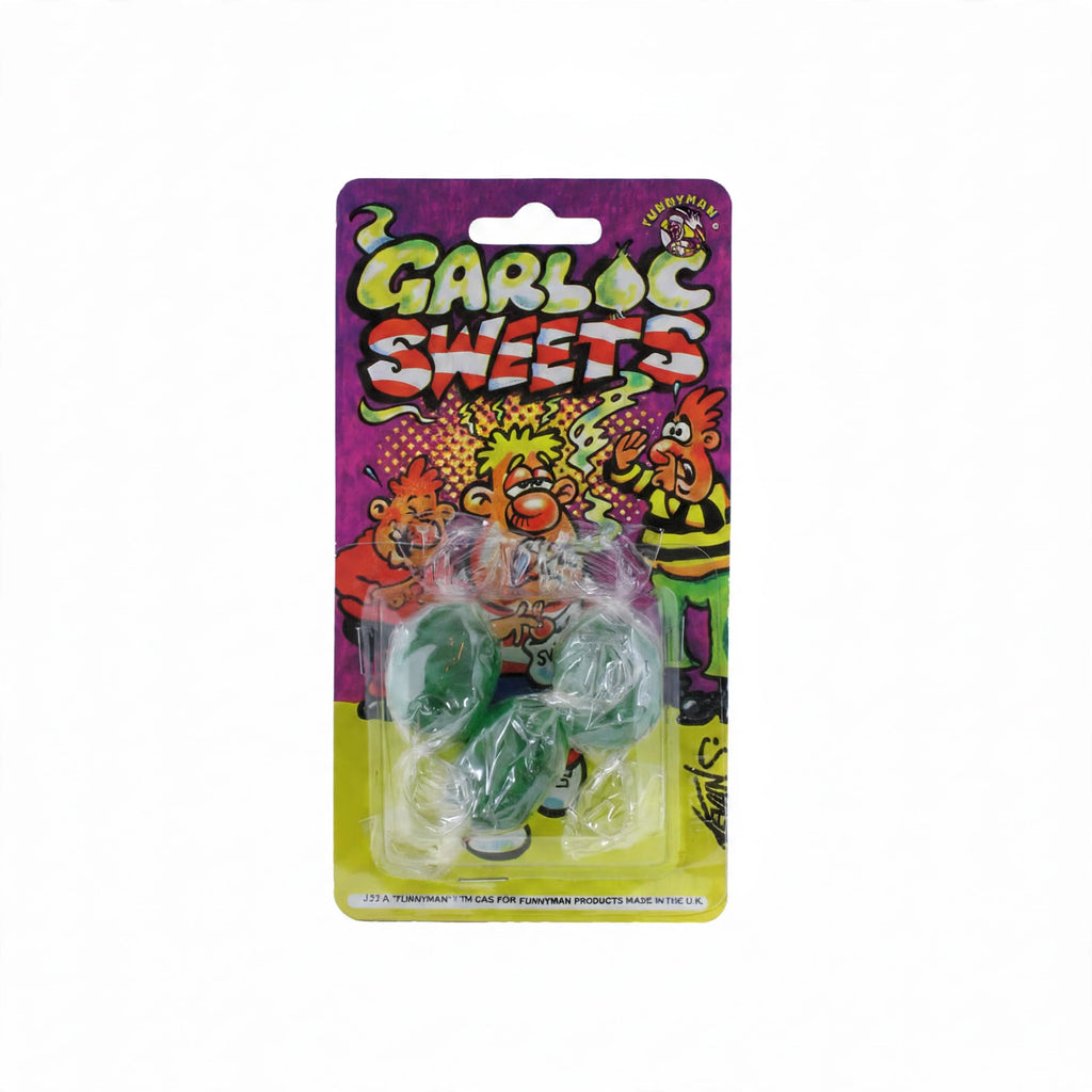 Joke Garlic Sweets prank candy with garlic flavour in boiled sweet form