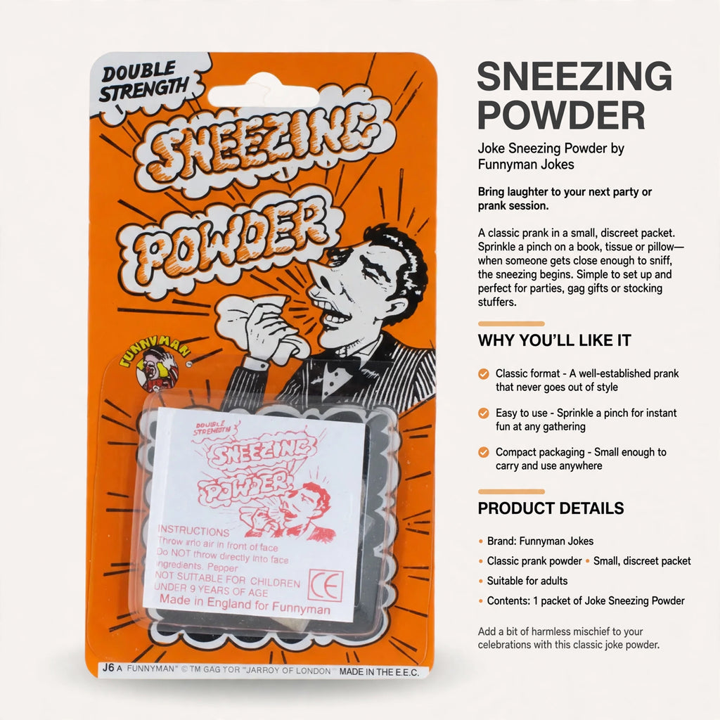 Joke Sneezing Powder suitable for adults and easy to use for pranks