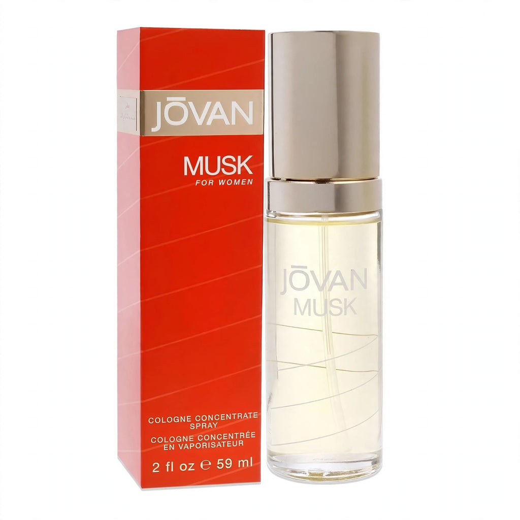 Jovan Musk For Women 59ml cologne spray bottle