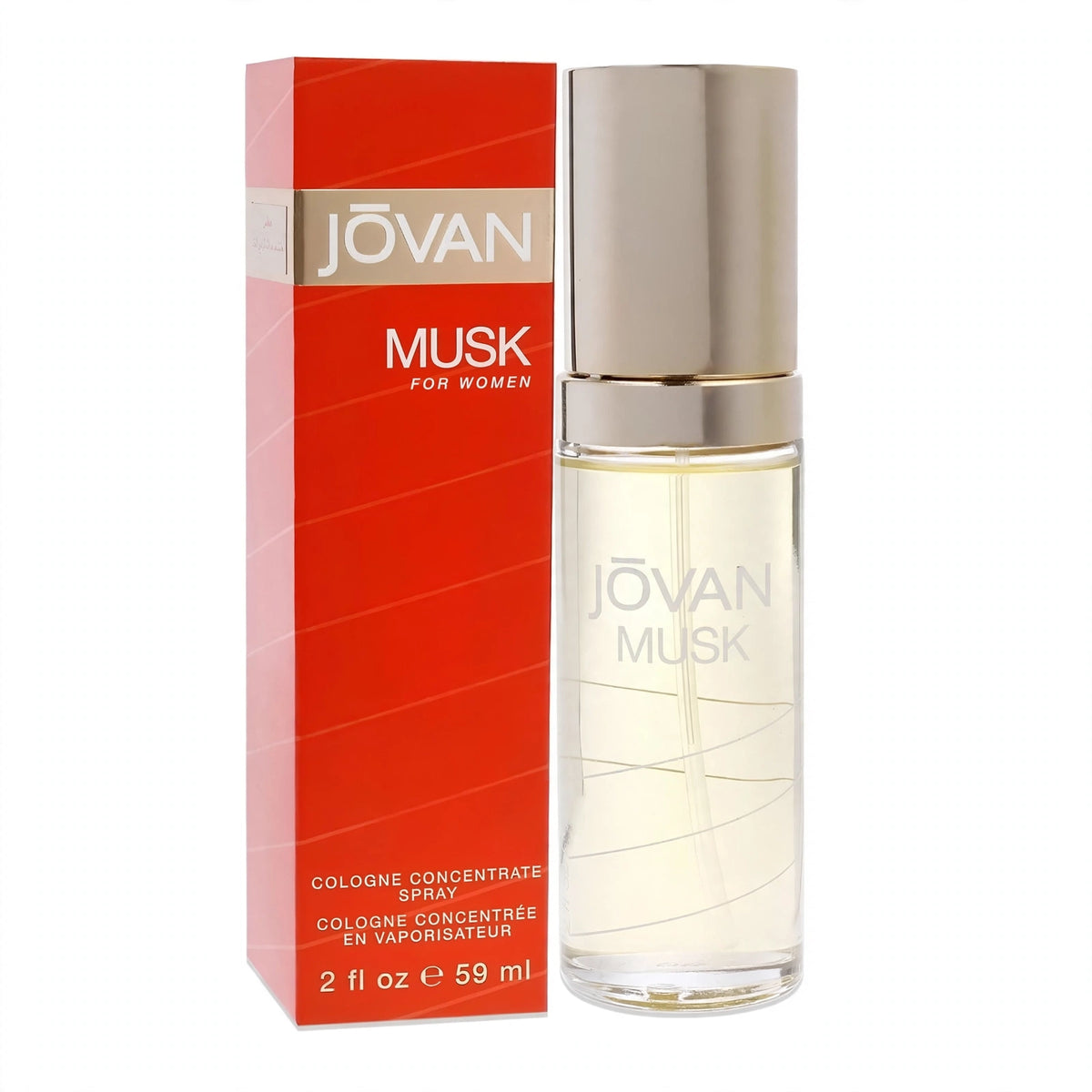 Jovan Musk For Women 59ml cologne spray bottle