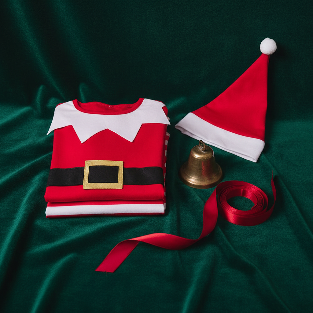 Kids' Santa's Naughty Elf Costume Red & White S, M | Merthyr Tydfil | Why Not Shop Online