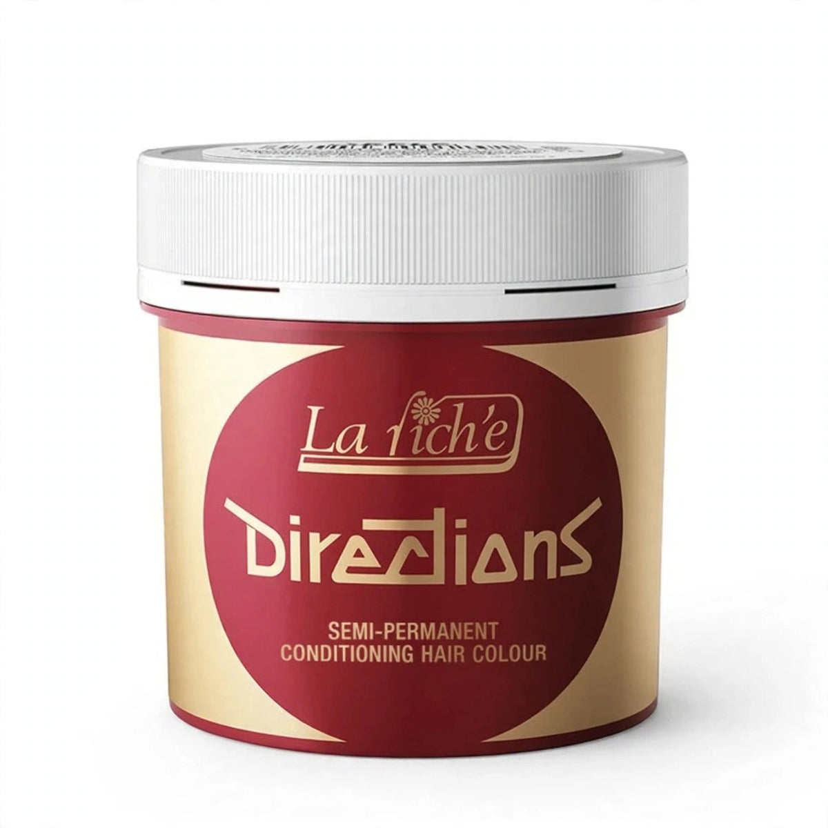 La Riche Directions Pillarbox Red semi-permanent hair dye in 88ml tub