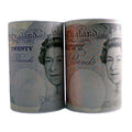 Large Money Coin And Notes Saving Tin