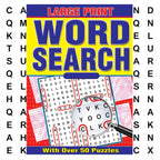 Large Print Wordsearch Book - Easy-Read Puzzles for All Ages