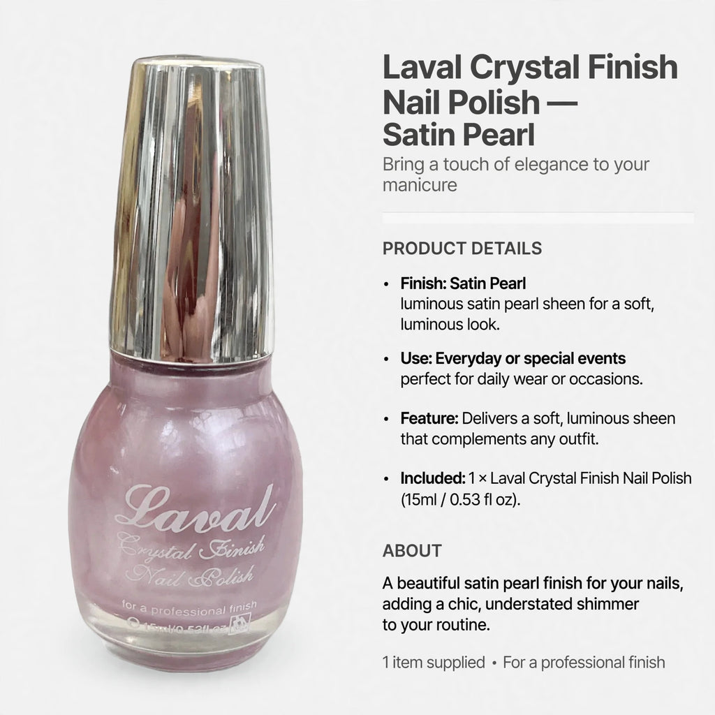 Laval nail polish suitable for everyday use and special events