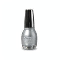 Laval Crystal Finish Nail Polish in Silver with metallic finish