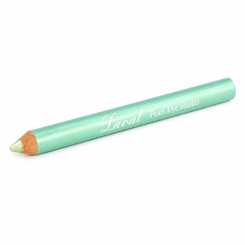 Laval Pearl Eye Shader green pencil on a white background