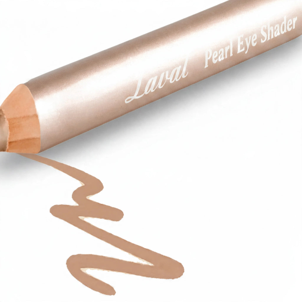 close-up of Laval Pearl Eye Shader Eyeshadow Pencil in Topaz showing creamy texture